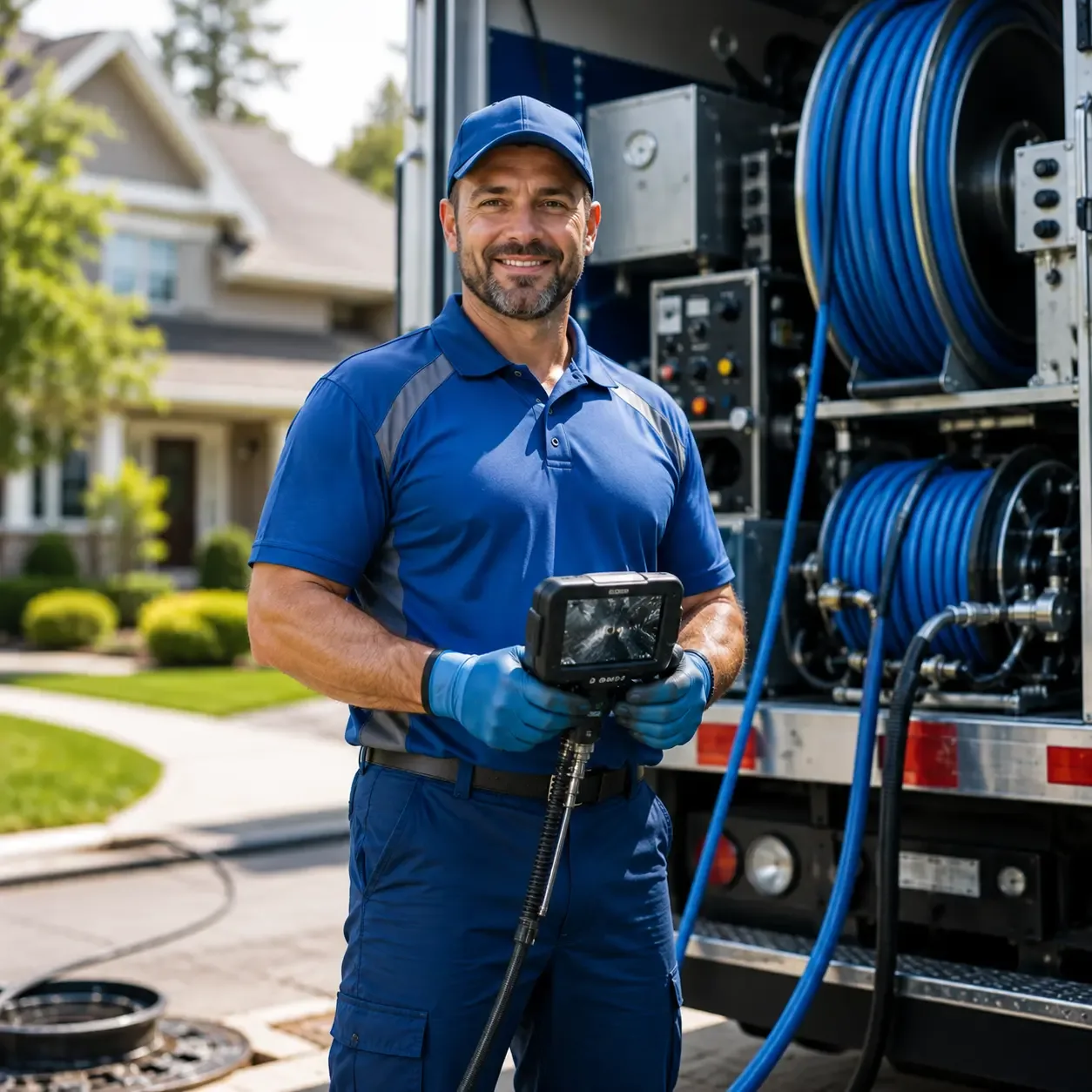Local outdoor drain cleaning specialists in Gonzales, LA